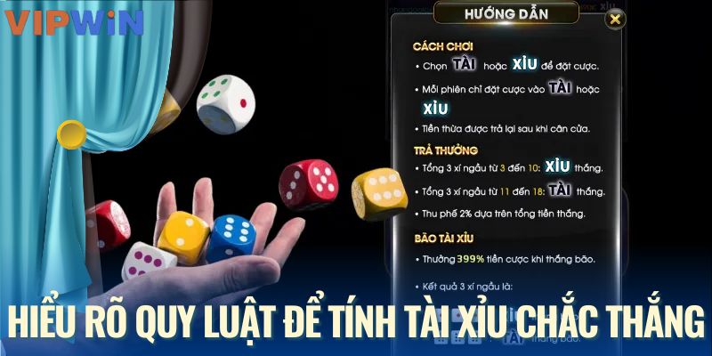 Hiểu rõ quy luật để tính tài xỉu chắc thắng