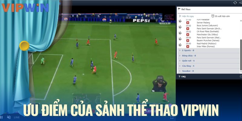 Lý do nên cá cược tại sảnh thể thao VIPWIN